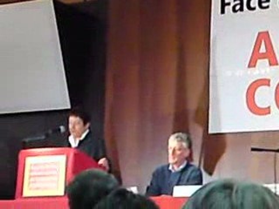 Meeting Nathalie Arthaud et Arlette Laguiller à Orleans 03