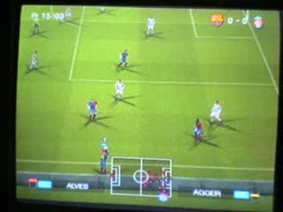 videotest Pro evolution soccer 2009 ps2 2° partie