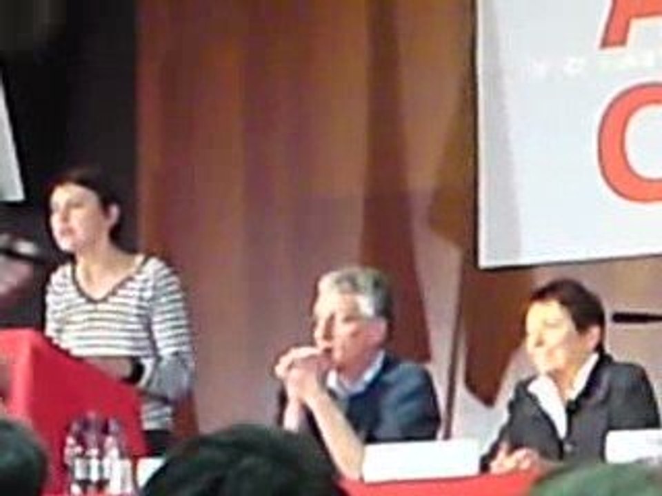 Meeting Nathalie Arthaud et Arlette Laguiller à Orleans 05