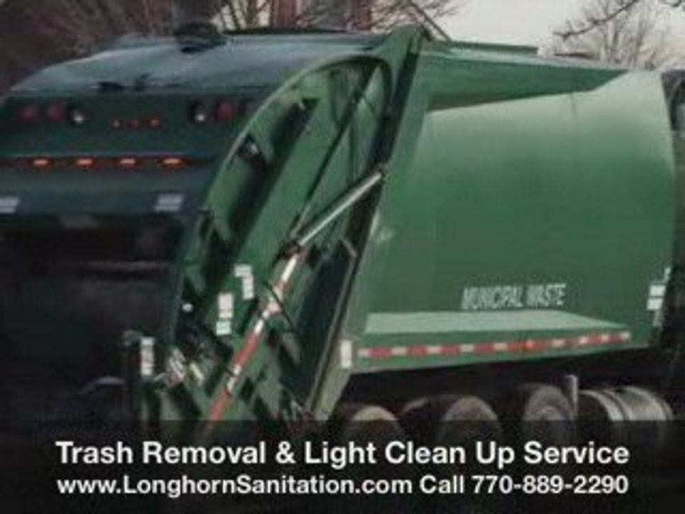 lONGHORNS SANITATION Trash Removal, Garbage Pick up, JUNK...