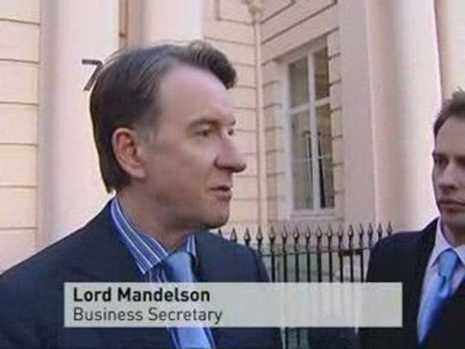 Mandelson custard attacker arrested