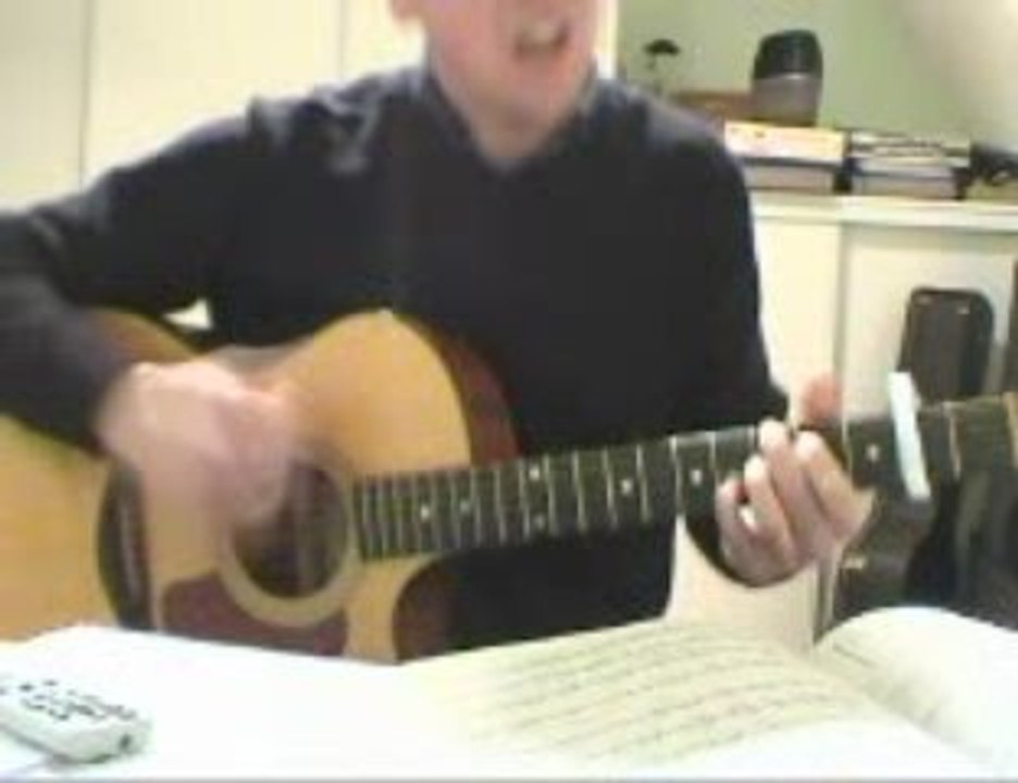 Je dis aime M Matthieu Chedid reprise guitare acoustique