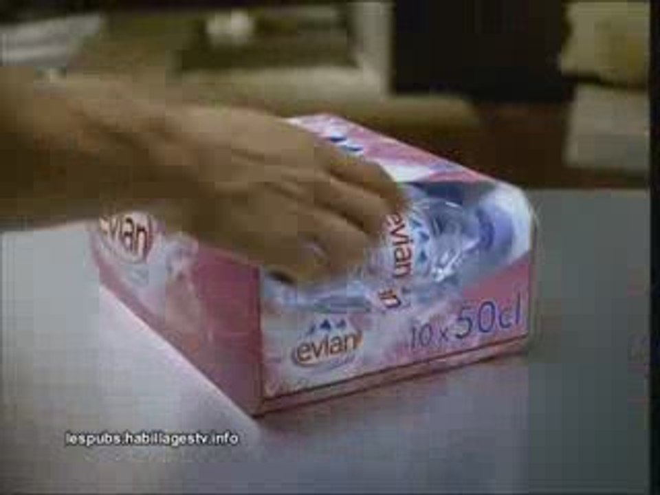Publicité Evian