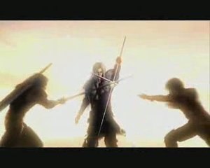 Genesis, Angeal et Sephiroth au combat