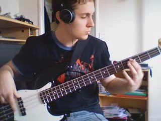 Ellegarden - middle of nowhere [bass cover]