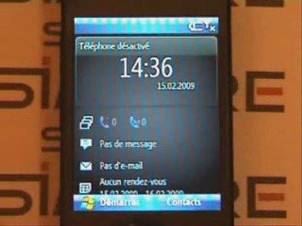 Double carte SIM Simore pour HTC S740