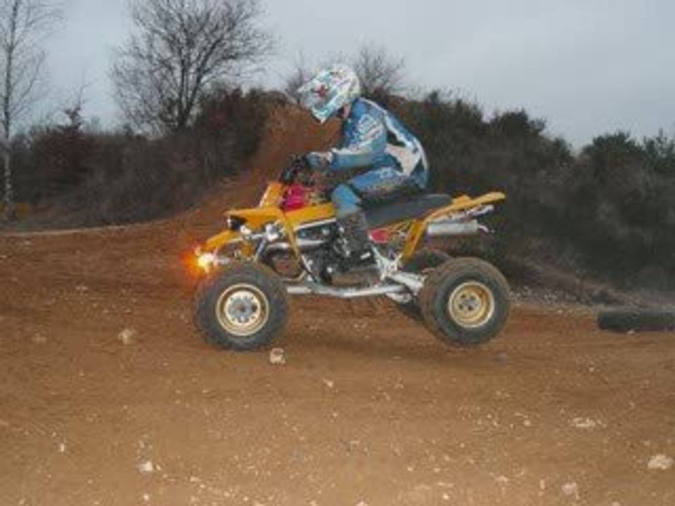 sortie quad photos et video crash