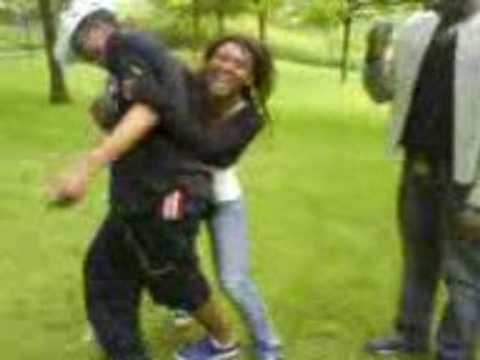 Anjo en action au parc