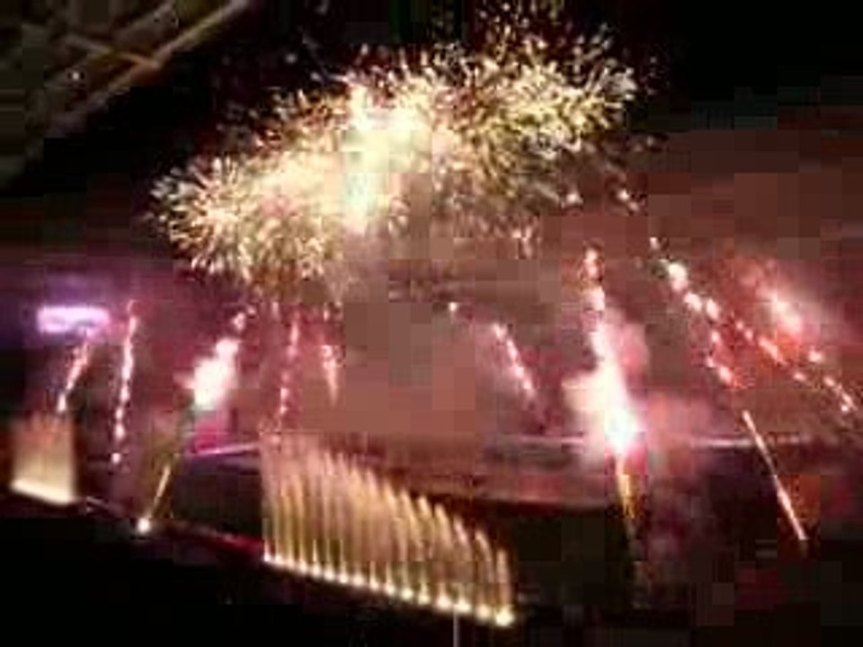 Feu d'artifices - Lille-Lyon