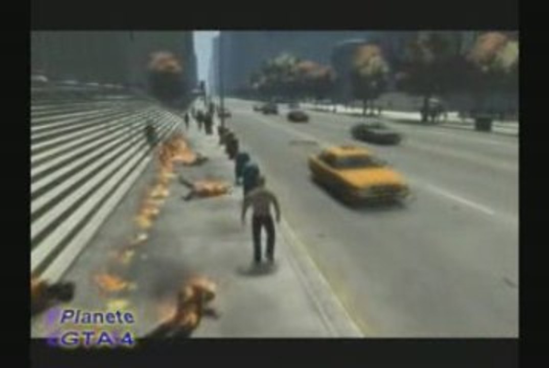 Feu (Forme en croix) mod pour GTA 4