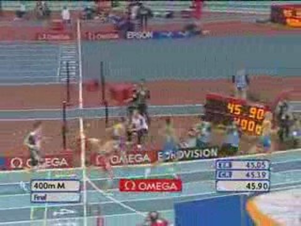 Athlé Europe indoor Turin Chambers Record Europe 60m 6"42