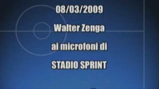 Catania-Siena 0-3 08/03/2009 intervista a Zenga
