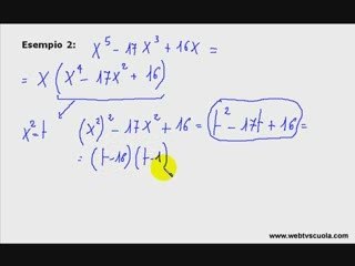 Matematica: Esercizi Verifica Scomposizione Polinomi