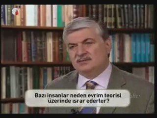 Evrim teorisine inanmak İsrarla bahsedenler