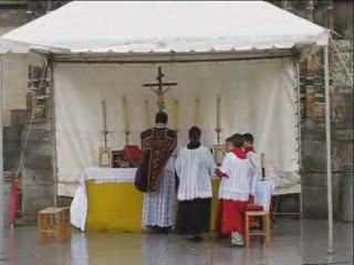 AMIENS Messe du 2ème dimanche de Carême à la rue