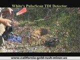 Gold Nugget Metal Detecting - White's TDI Metal Detector