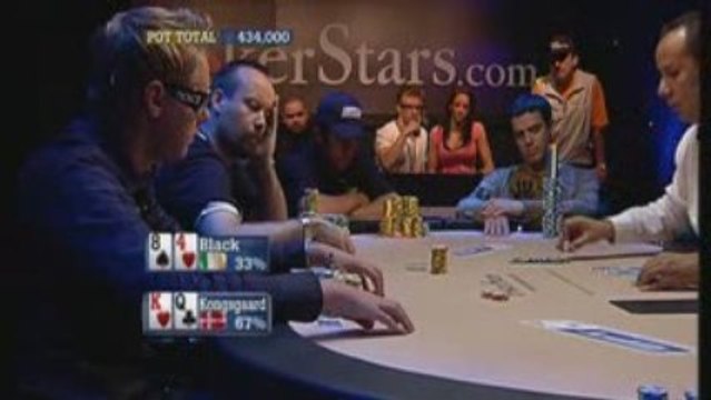 Poker EPT 3 Londres Kongsgaard outplays Black