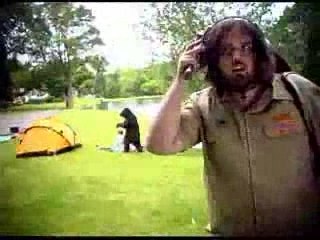 Hungry bear + clueless Ranger = a very unfortunate couple