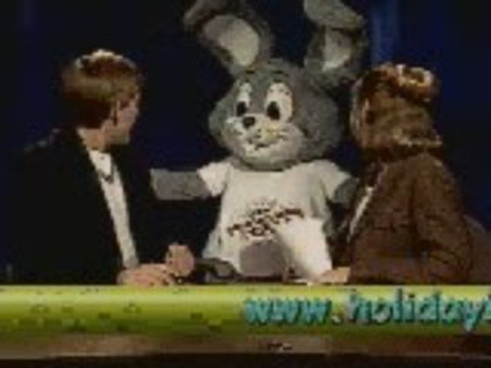 Hair chain bunny commercial