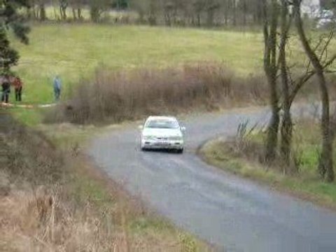 départ ES3 rallye baldomérien 2009 Desmaris-Bessaire