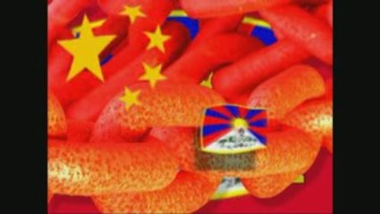 Printemp coeur fleuri au Tibet