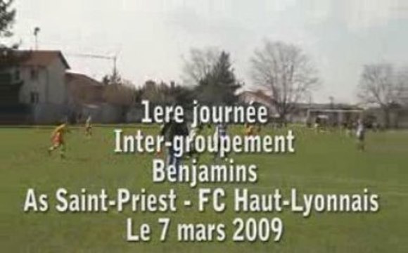 AS Saint-Priest - FC Haut-Lyonnais 7 mars 2009
