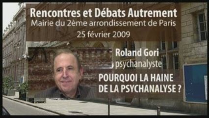 Roland Gori aux Rencontres et Débats Autrement