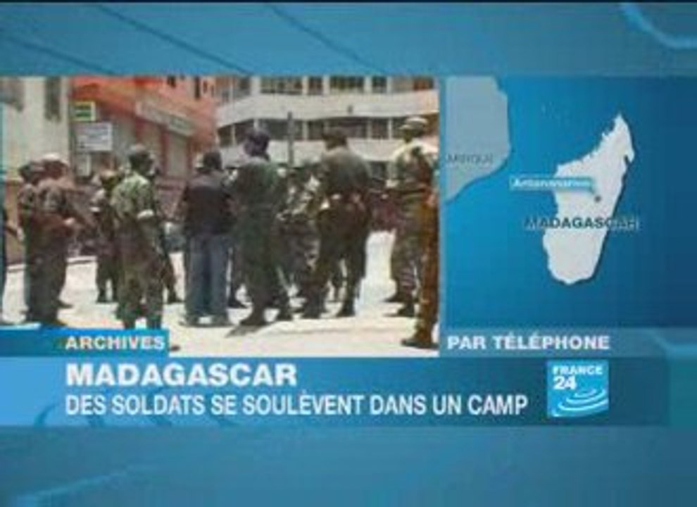 Madagascar: mutinerie dans une base militaire