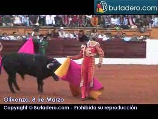 Ponce, Ferrera y Perera, a hombros en Olivenza