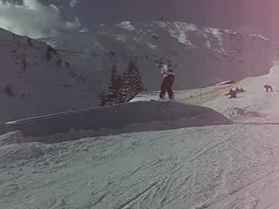 Äxel RainbowKink Box - boardslide