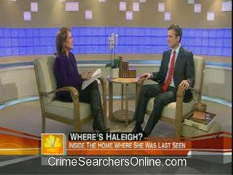 Ronald Cummings on NBC's 'Today' enters Haleigh's room 3/...