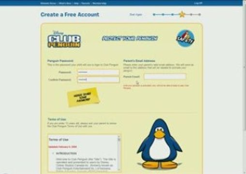 Club Penguin Üye Olmak