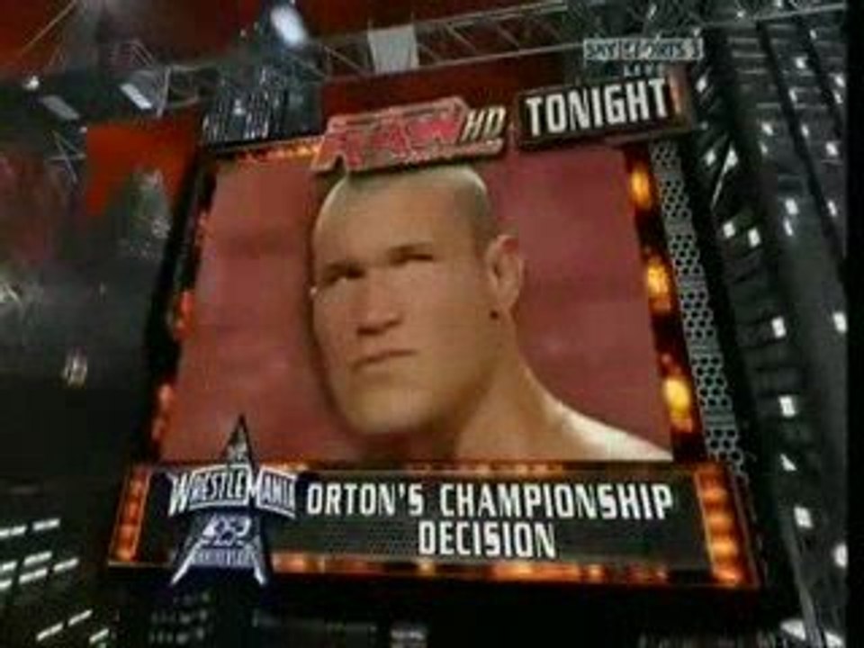 wwe Raw 13/03/09 - Part.1