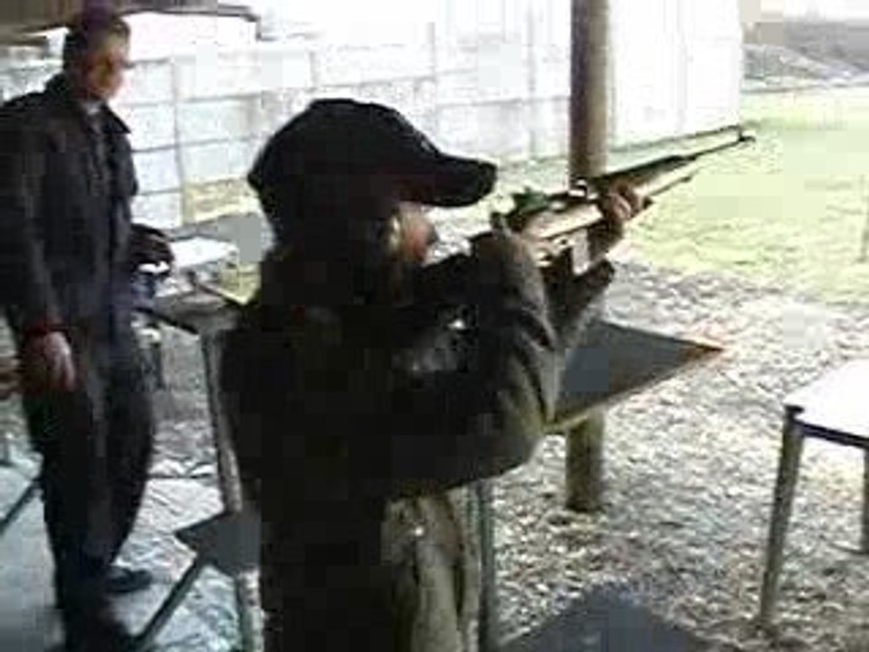 USM1 carabine 22lr tir sur 5quilles a 50 m en 8.35 sec