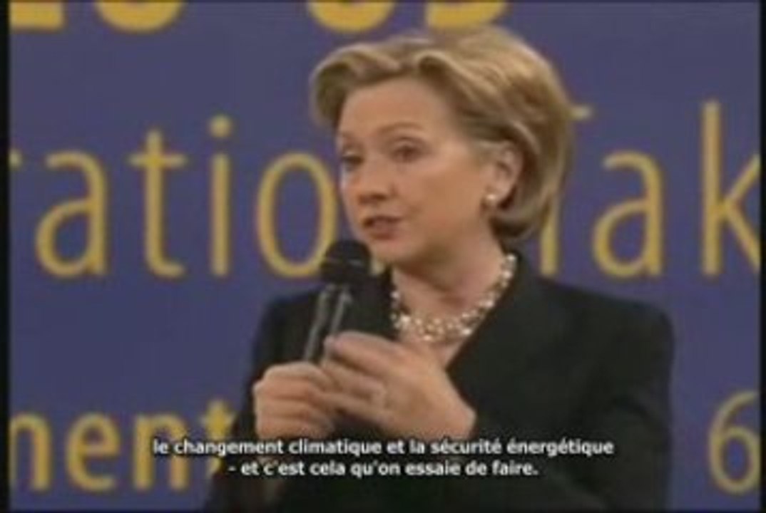 "Ne jamais gâcher une bonne crise" - Hillary Clinton