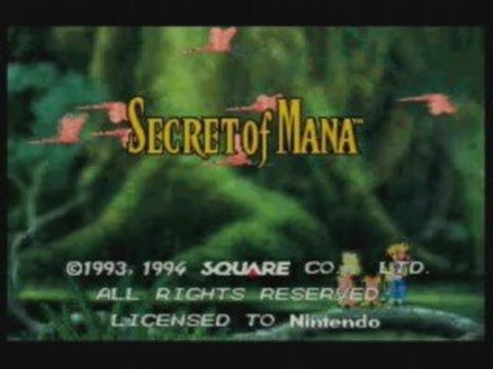 Videotest Secret of Mana (SNES)