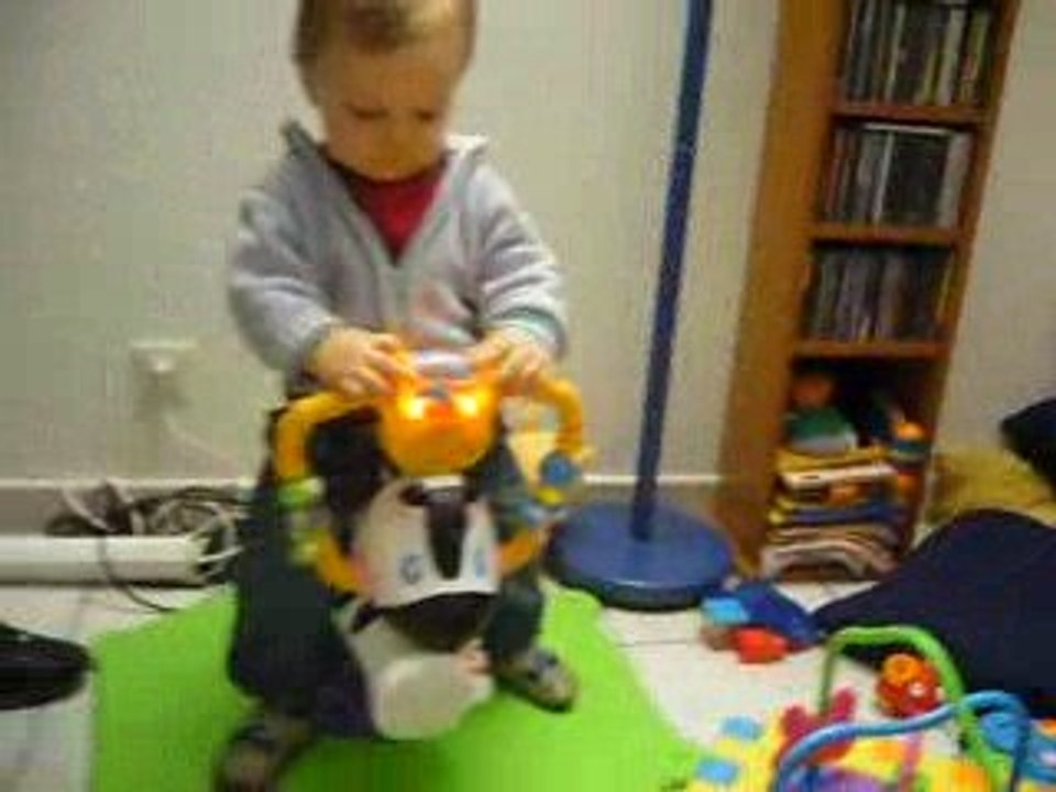 01/01/09: avec le zèbre à bascule