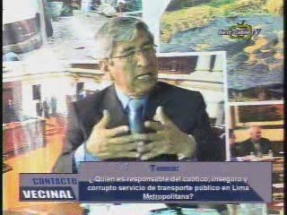 Caótico transporte público en Lima Metropolitana 3/3