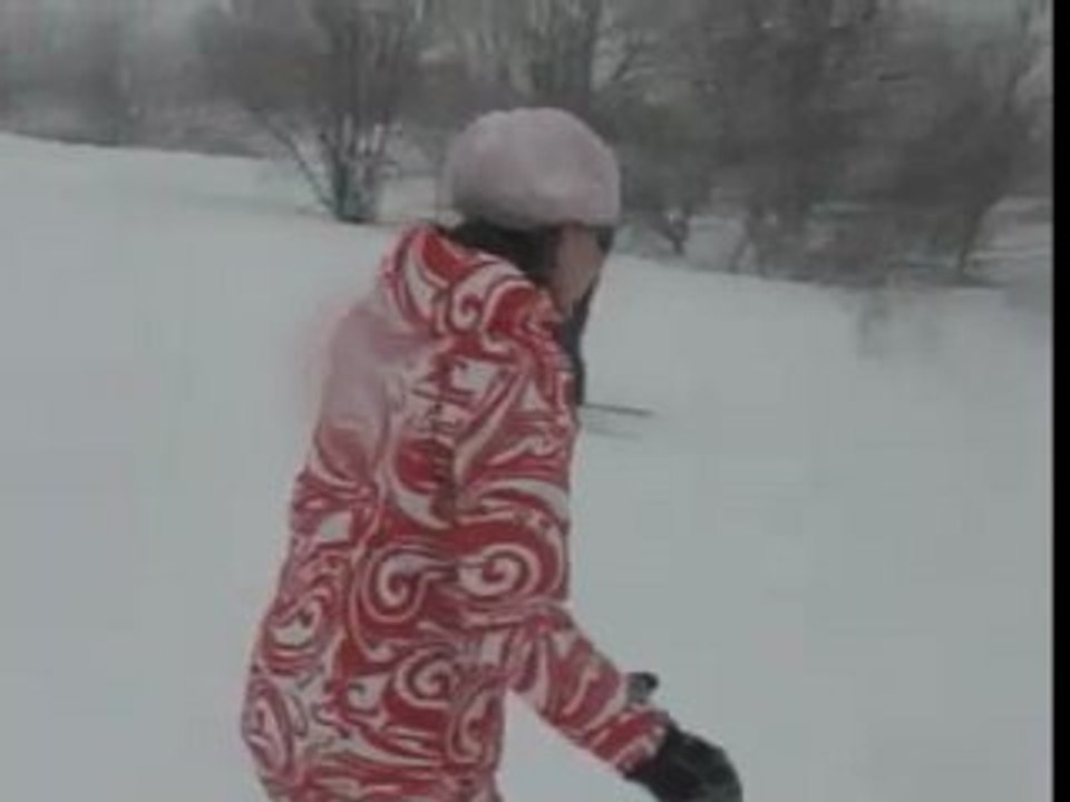 Ski de fond drole