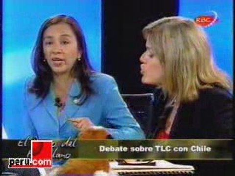 Mercedes Aráoz y Marisol Espinoza debaten TLC con Chile - 3