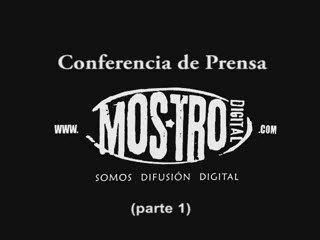 Conferencia de Prensa Mostro Digital