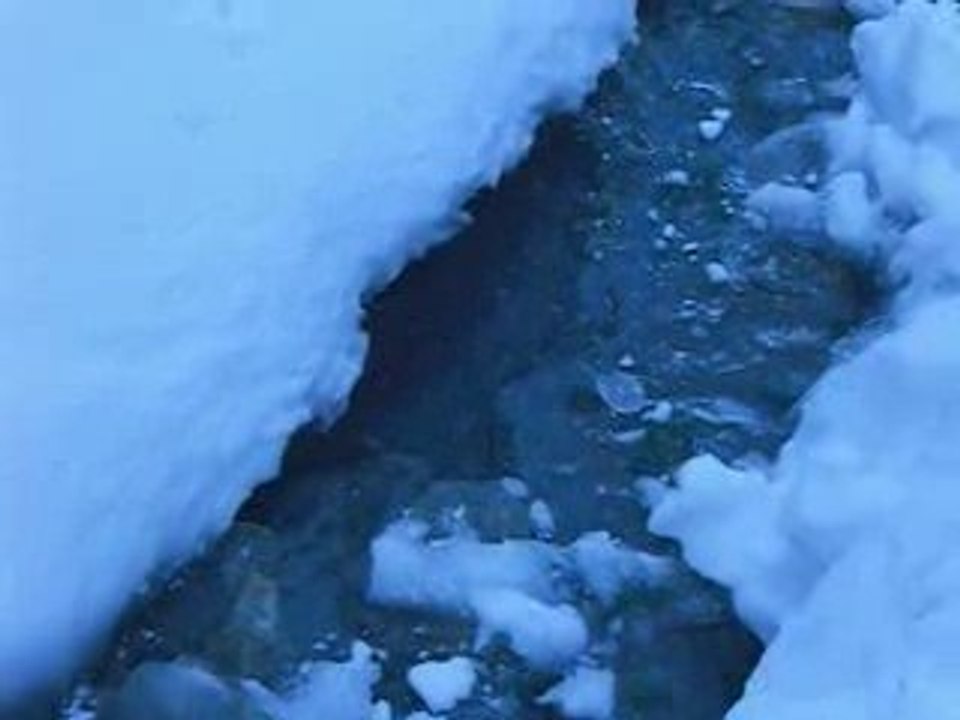 petit Ruisseau sous la glace