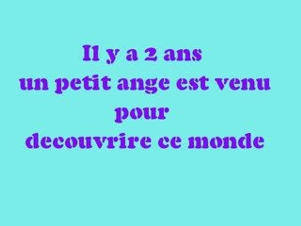 2 ans déja