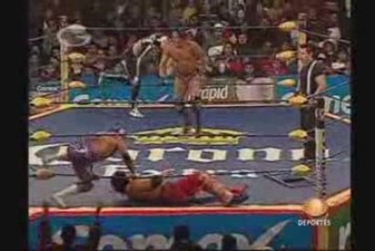 Nicho, Joe Lider, Kenzo vs Silver King, Mesias, Parka Jr.