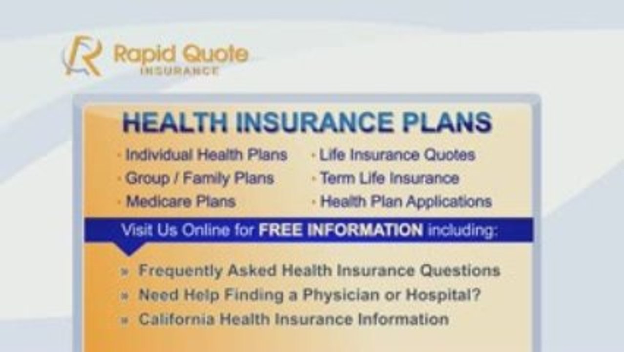 Health Insurance California, Life Insurance, Online Quote...