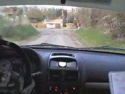 Rallye des marais 2009 es 4 en clio ragnotti