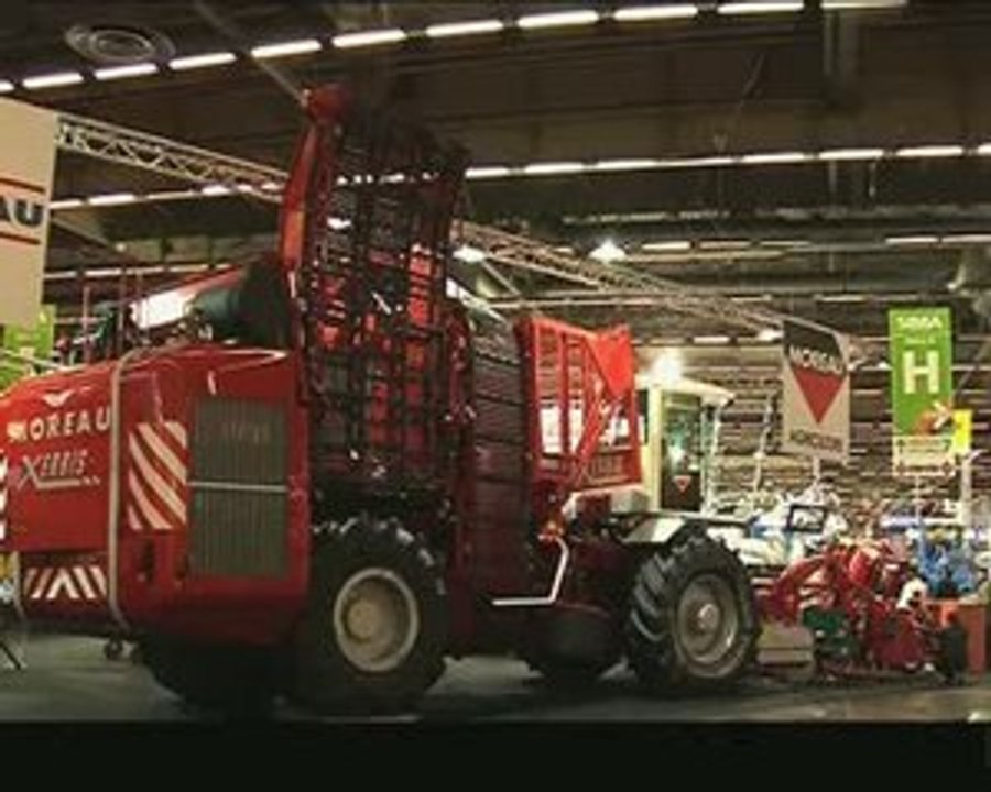 Nouvelle arracheuse de betteraves Moreau :  Xerris