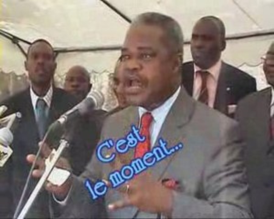 Ange-Edouard POUNGUI - UPADS -  «  C'EST LE MOMENT !  »