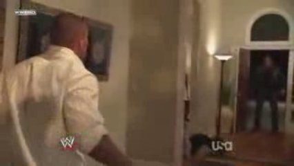 Triple H Attacks Randy Orton At His Home