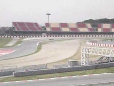 Essais privés à Montmelo